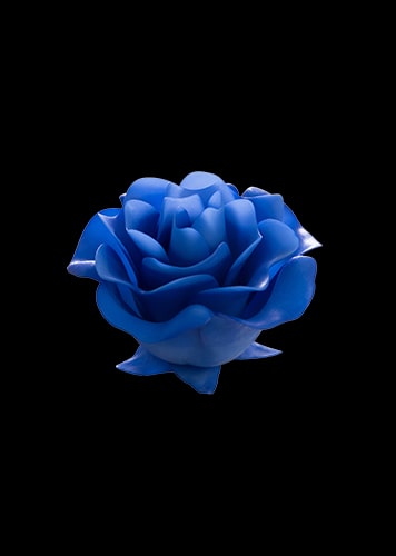 Resin UTR8100 with Dyeing for Cultural and Creative Model of Blue Flower